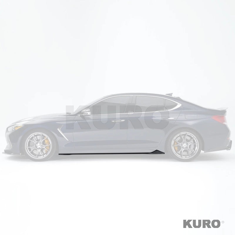 Genesis G70 carbon progi boczne V3