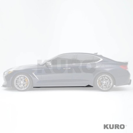 Genesis G70 carbon progi boczne V3