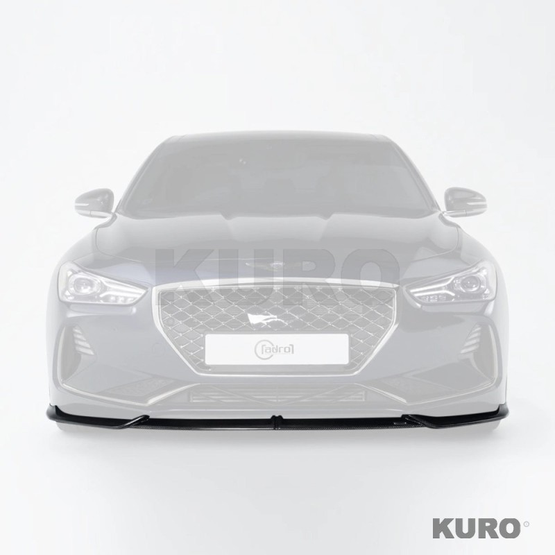 Genesis G70 carbon splitter przedni V3