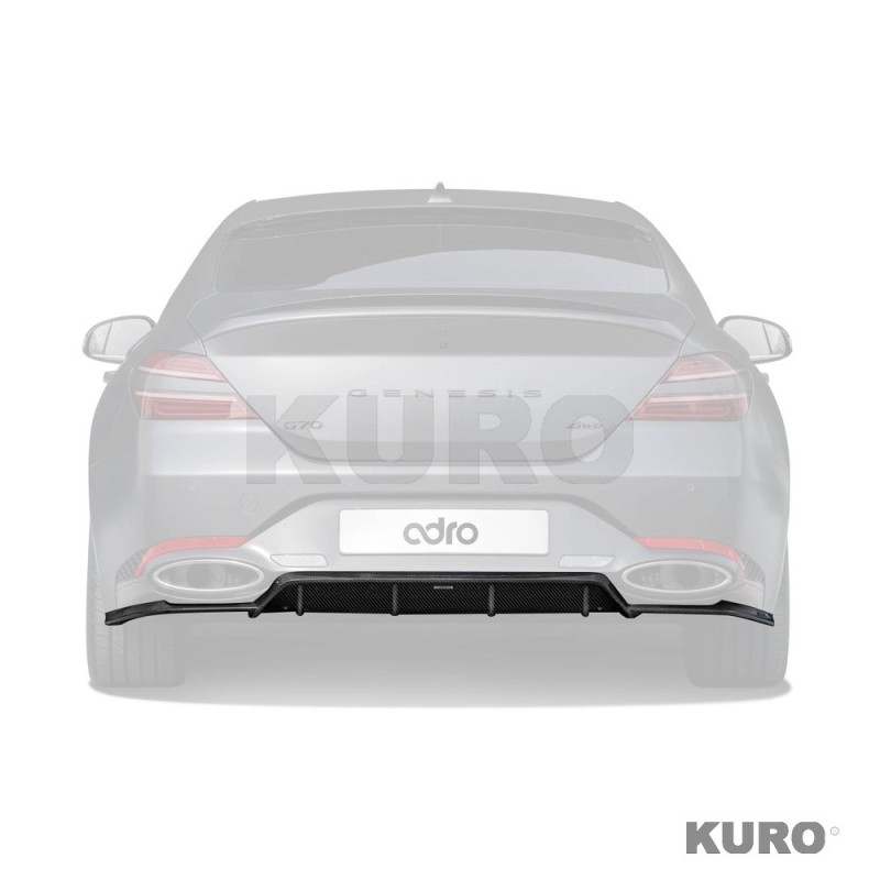 Genesis G70 FL carbon dyfuzor tylny
