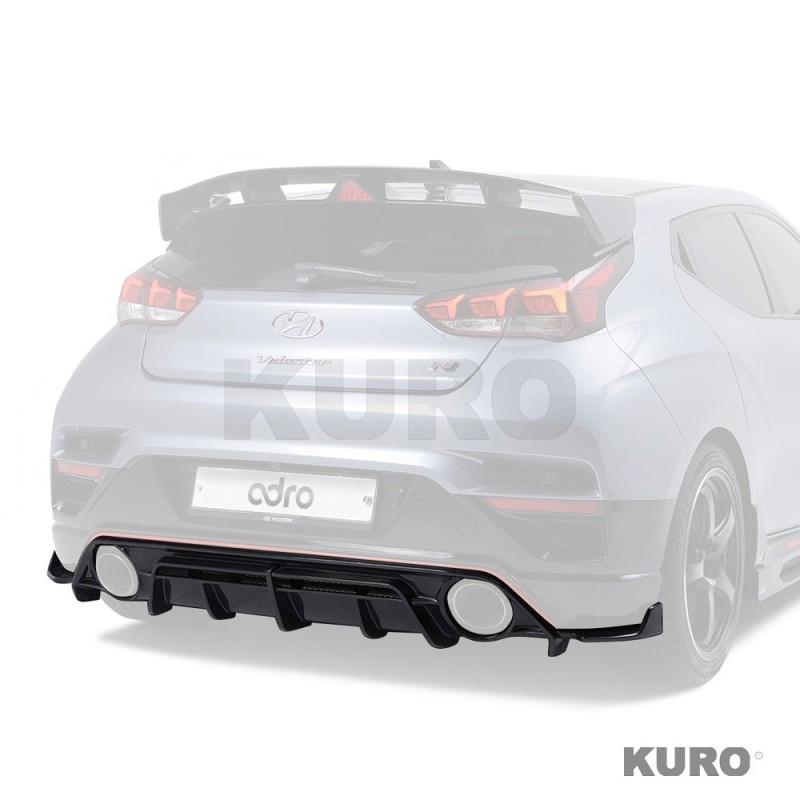 Hyundai Veloster N carbon dyfuzor tylny
