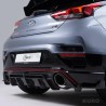 Hyundai Veloster N carbon dyfuzor tylny