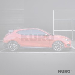 Hyundai Veloster N carbon progi boczne V1
