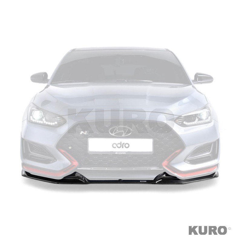 Hyundai Veloster N carbon splitter przedni (B Type) V2