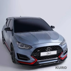 Hyundai Veloster N carbon splitter przedni (B Type) V2