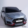 Hyundai Veloster N carbon splitter przedni (B Type) V2