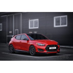 Hyundai Veloster N carbon splitter przedni V1