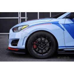 Hyundai Veloster N carbon splitter przedni V1