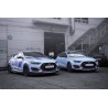 Hyundai Veloster N carbon splitter przedni V1