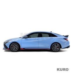 Hyundai Elantra N carbon progi boczne V1