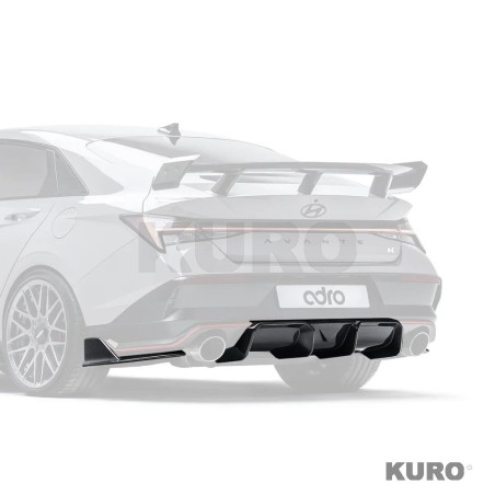 Hyundai Elantra N PE carbon dyfuzor tylny