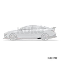 Hyundai Elantra N PE carbon progi boczne V2