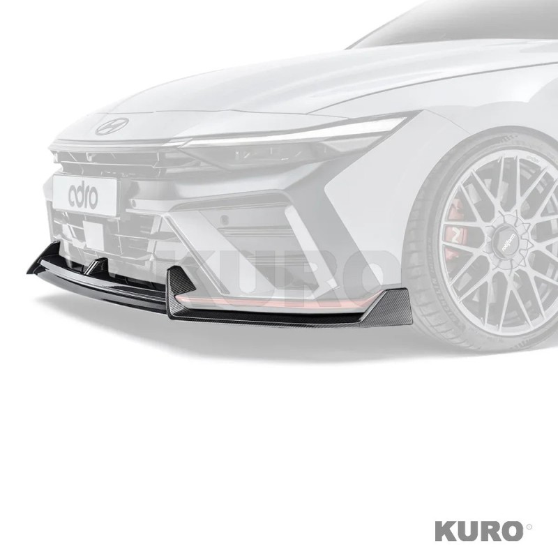 Hyundai Elantra N PE carbon splitter przedni