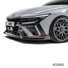 Hyundai Elantra N PE carbon splitter przedni