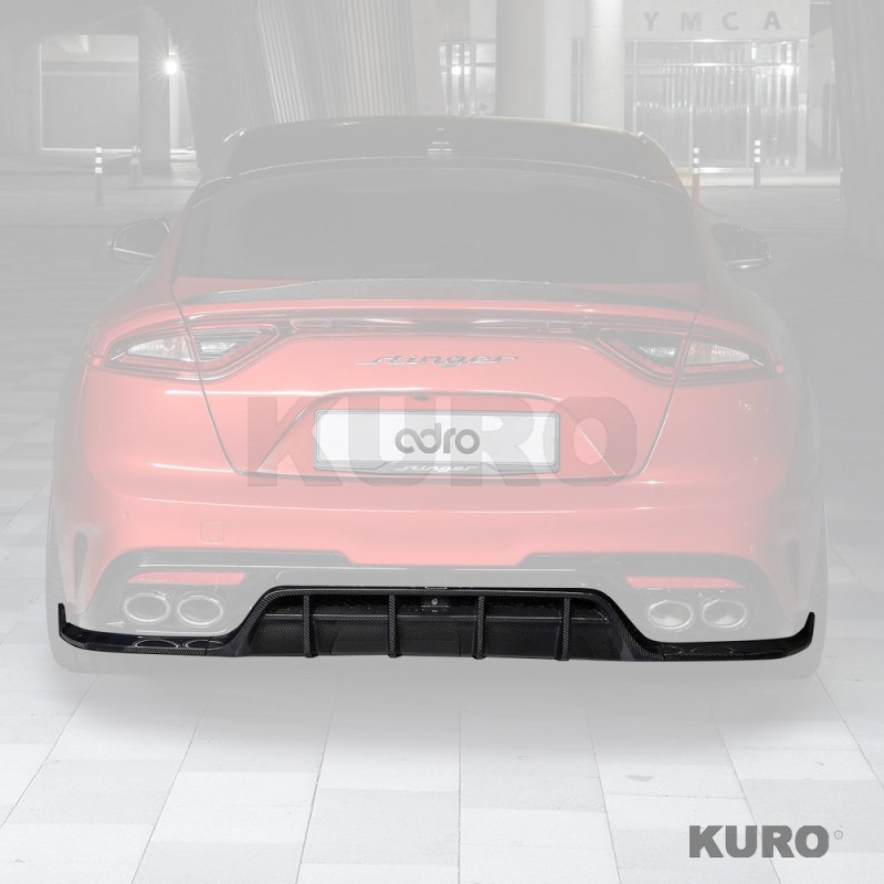 KIA Stinger carbon dyfuzor tylny V2