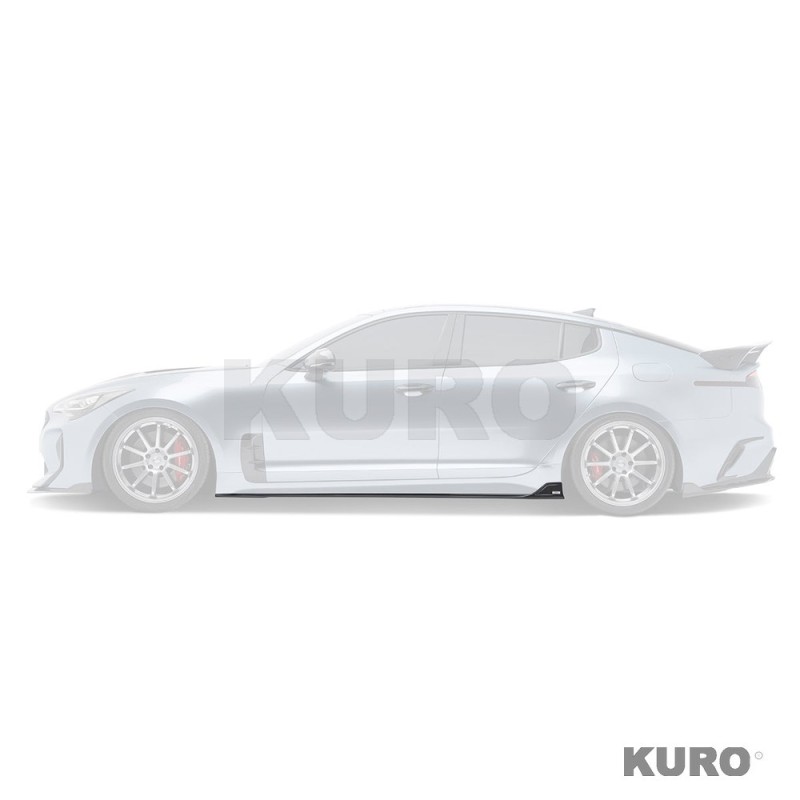 KIA Stinger carbon progi boczne V2