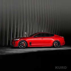KIA Stinger carbon progi boczne V2