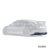 Tesla Model 3 carbon dyfuzor tylny V2