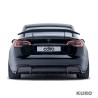 Tesla Model 3 carbon dyfuzor tylny V2