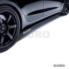 Tesla Model 3 carbon progi boczne V2