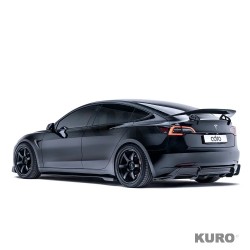 Tesla Model 3 carbon progi boczne V2