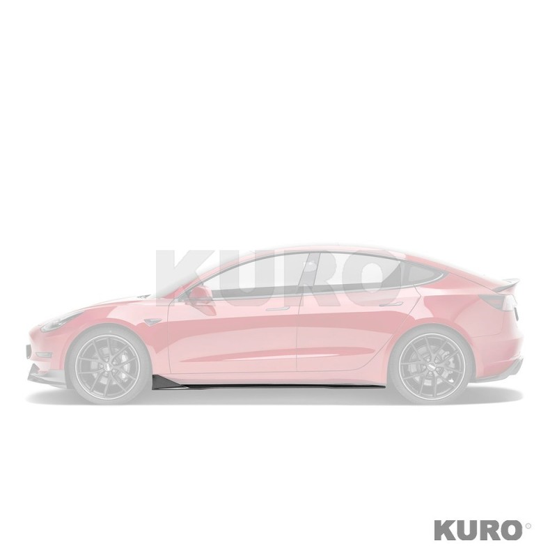 Tesla Model 3 prepreg progi boczne V1
