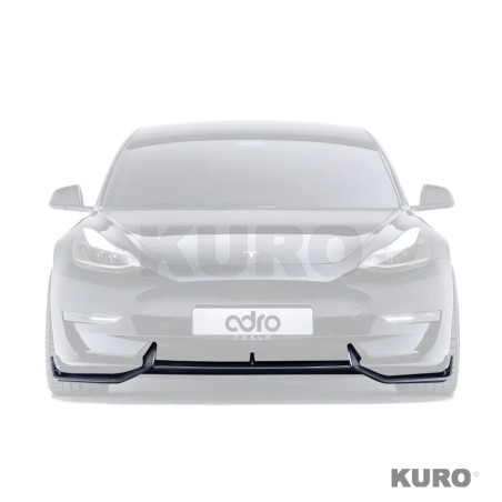 Tesla Model 3 carbon splitter przedni V2