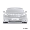Tesla Model 3 carbon splitter przedni V2