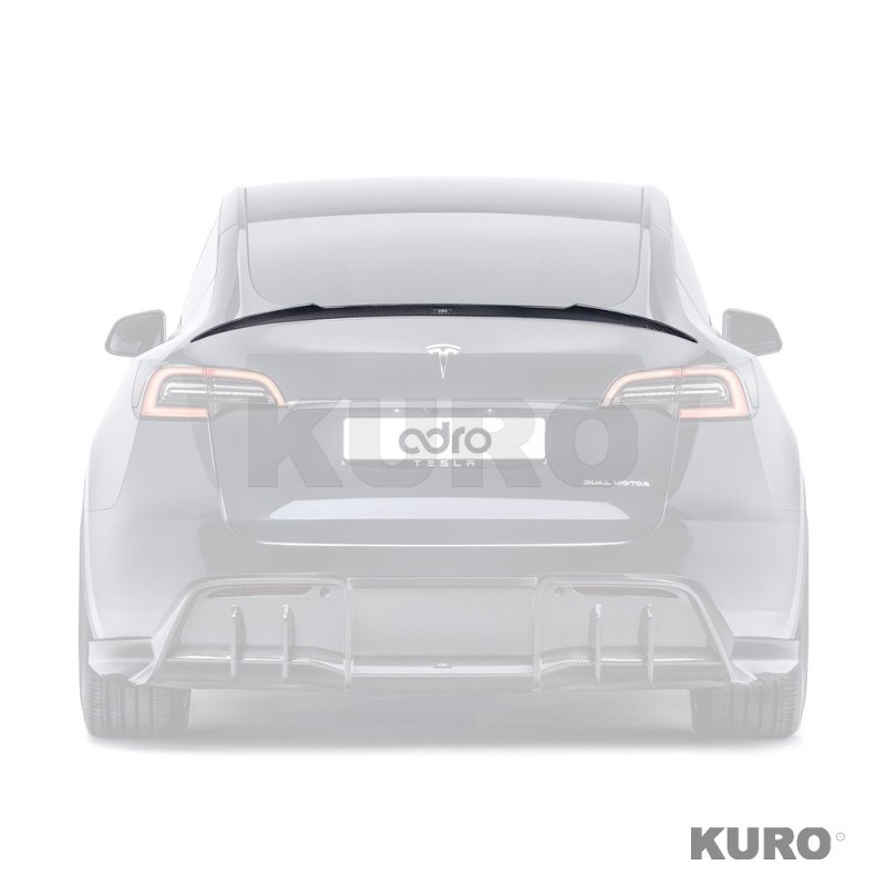 Tesla Model Y prepreg spoiler V1