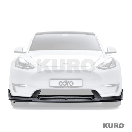 Tesla Model Y carbon splitter przedni V2