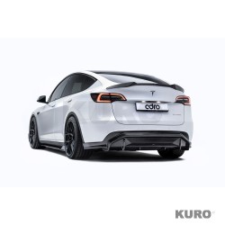 Tesla Model Y carbon splitter przedni V2