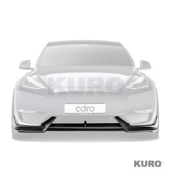 Tesla Model Y prepreg splitter przedni V1