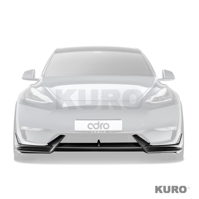 Tesla Model Y prepreg splitter przedni V1