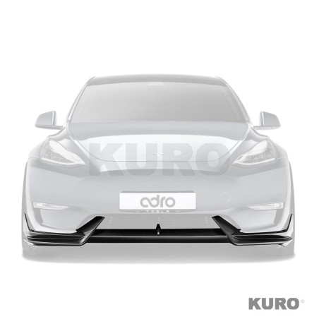 Tesla Model Y prepreg splitter przedni V1
