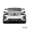 BMW G87 M2 prepreg dyfuzor tylny V1