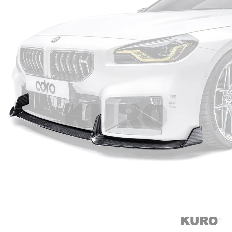 BMW G87 M2 prepreg splitter przedni (stock Bumper)