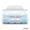 BMW F8X M3/M4 carbon splitter przedni