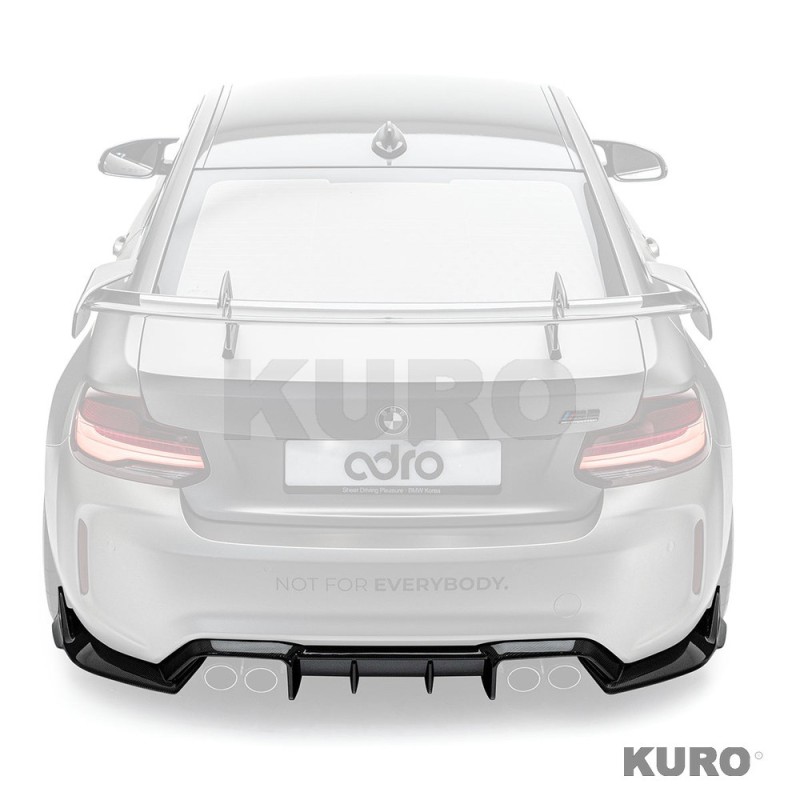 BMW F87 M2 carbon dyfuzor tylny