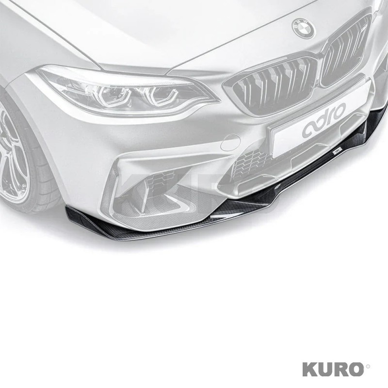 BMW F87 M2 carbon splitter przedni