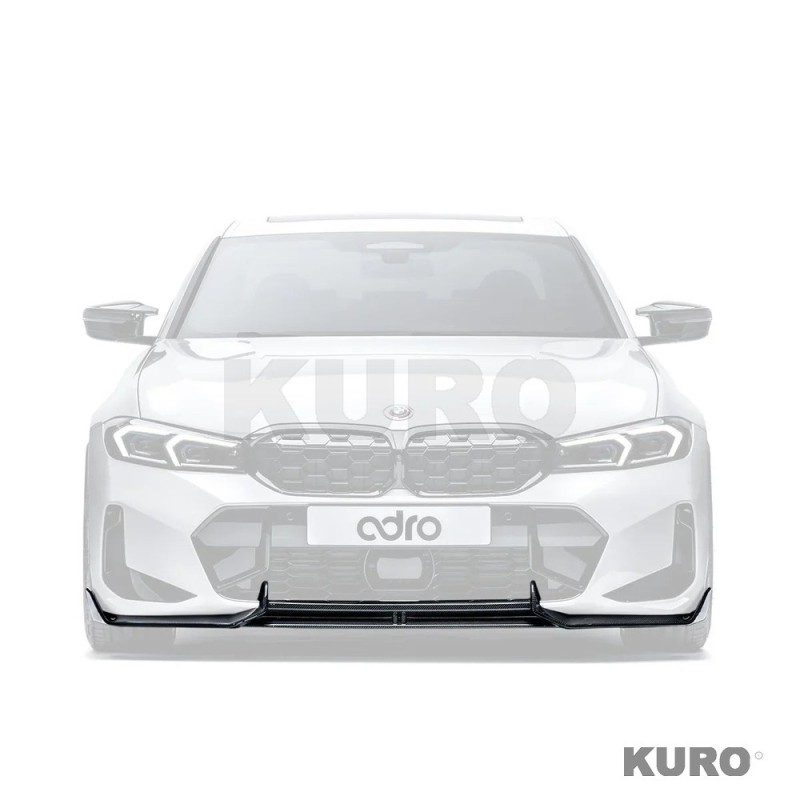 BMW G20 M340i LCI carbon splitter przedni