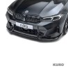 BMW G20 M340i LCI carbon splitter przedni