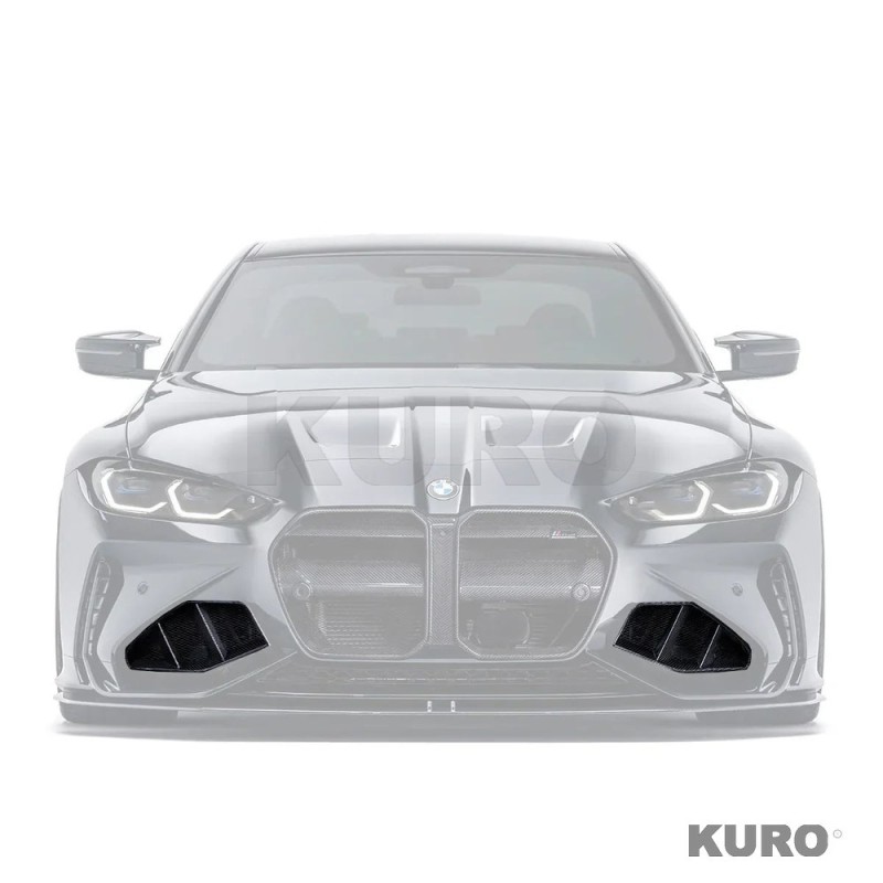 BMW G8X M3/M4 prepreg wloty / kanały (adro Bumper)