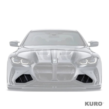 BMW G8X M3/M4 prepreg wloty / kanały (adro Bumper)