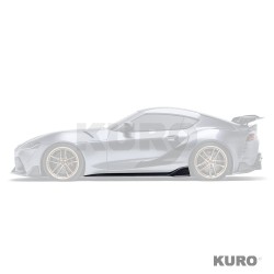 Toyota GR Supra carbon progi boczne V1