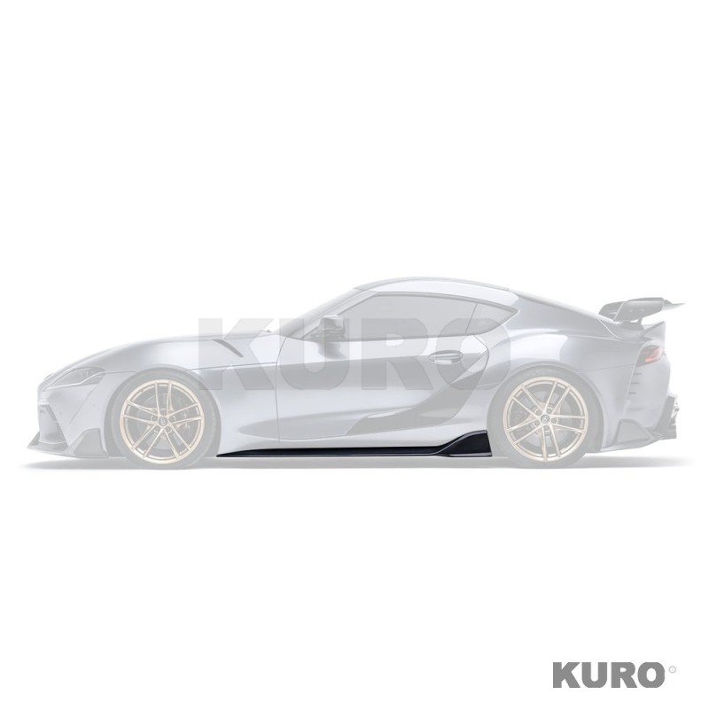 Toyota GR Supra carbon progi boczne V1
