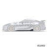 Toyota GR Supra carbon progi boczne V1