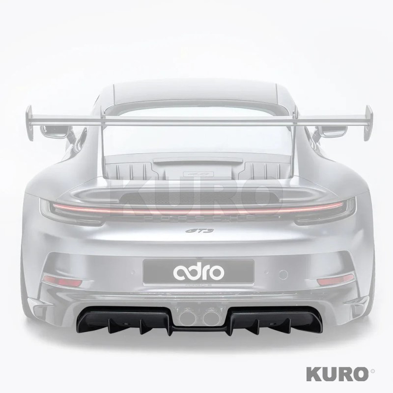 Porsche 992.1 GT3 prepreg dyfuzor tylny