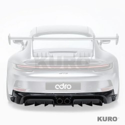 Porsche 992.1 GT3 prepreg panel tylnego zderzaka