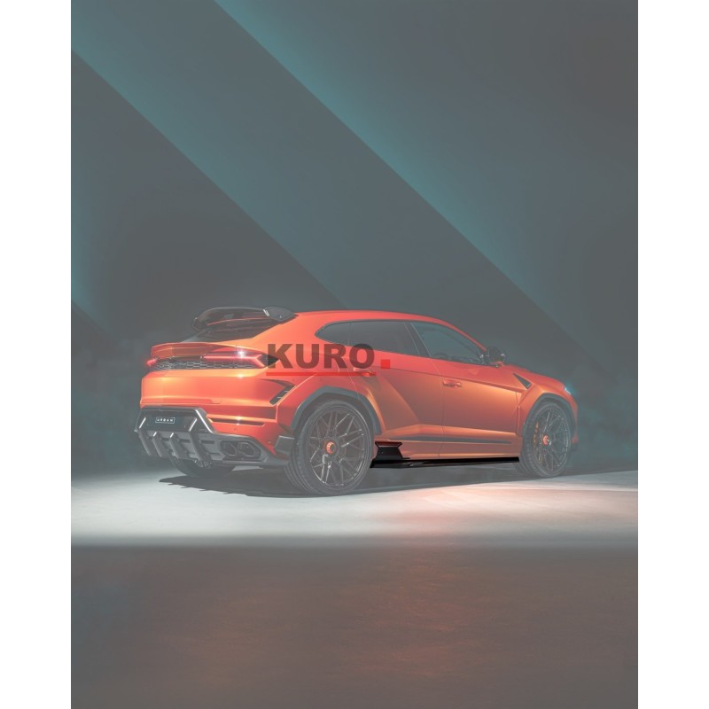 Urus SE - dolny Side Sills - widoczny karbon