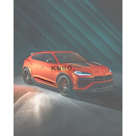Urus SE - dolny Door Mouldings Inserts - widoczny karbon